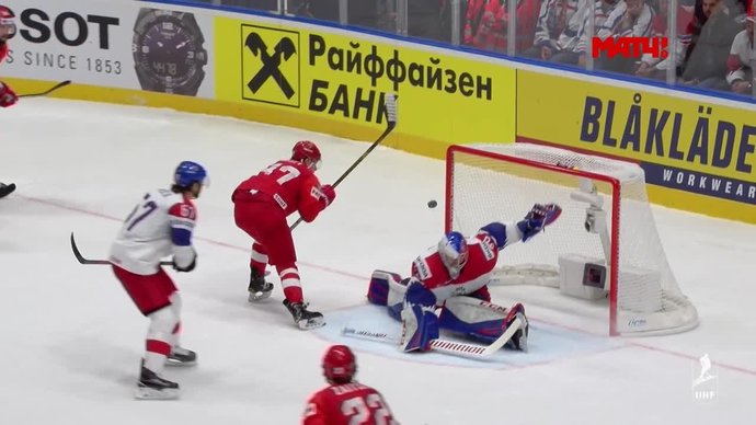 Россия - Чехия - 3:0. Голы (видео)