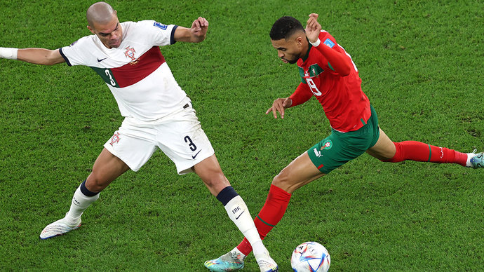 Марокко — Португалия — 1:0: автора гола Эн-Несири заменили на 65-й минуте матча ЧМ-2022 в Катаре