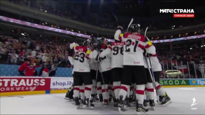 Финляндия - Австрия. Голы (видео). Чемпионат мира. Хоккей (видео)