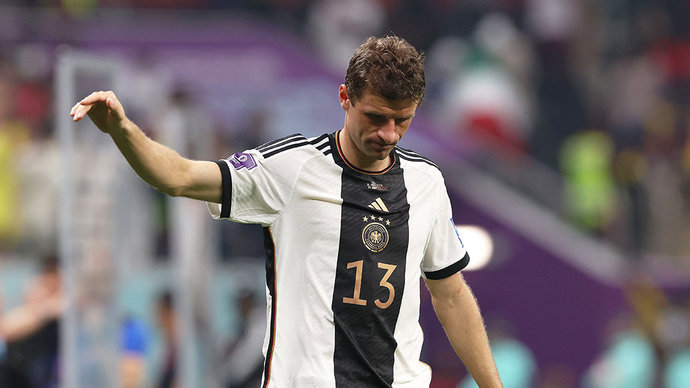 Футболист сборной Германии пообещал побрить налысо Томаса Мюллера в случае победы на Евро2024