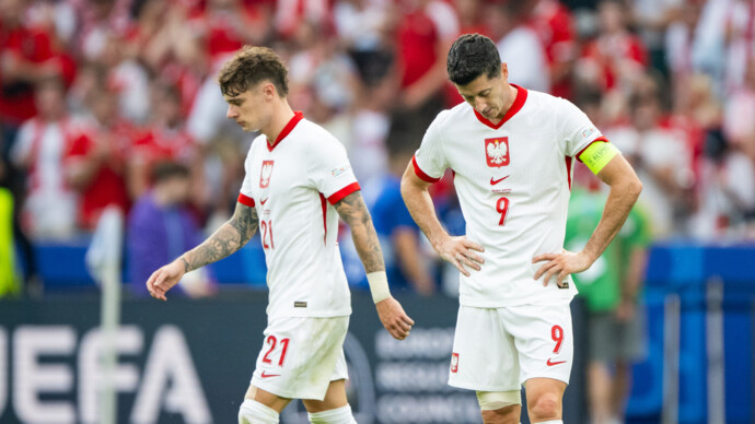 Сборная Польши стала первой командой, потерявшей шансы на выход в плей‑офф ЕВРО‑2024