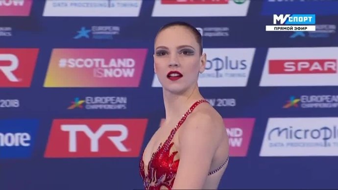 Светлана Колесниченко взяла золото в технической программе соло на ЧЕ (видео)