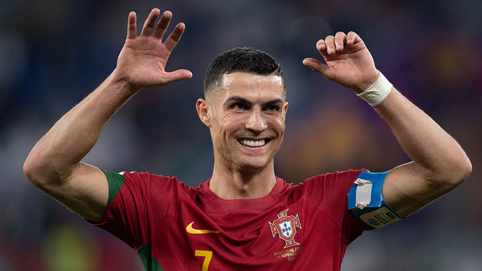 Роналду включен в стартовый состав сборной Португалии на матч ЧМ-2022 с уругвайцами