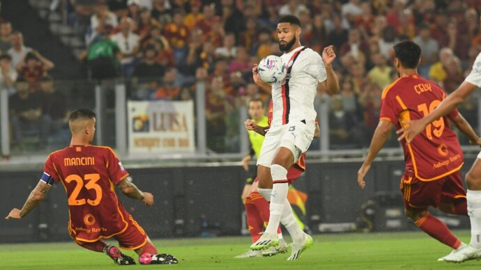 «Милан» обыграл «Рому» и продлил победную серию в чемпионате Италии до трех матчей
