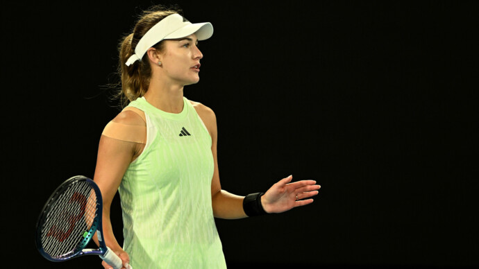 Калинская вышла в третий круг теннисного турнира в Дубае