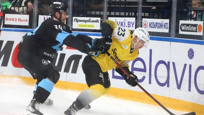 «Северсталь» прервала четырехматчевую серию поражений в КХЛ, обыграв минское «Динамо»