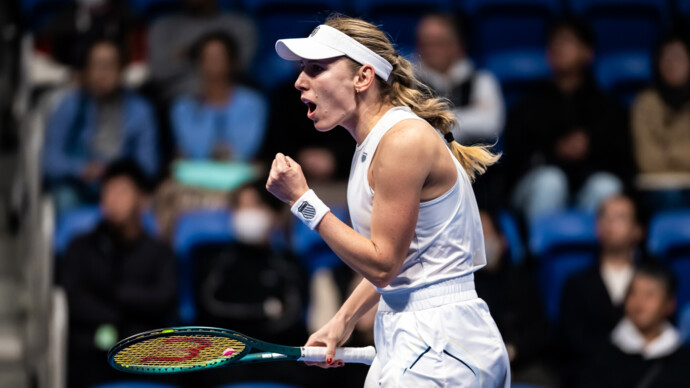 Александрова заменит заболевшую Киз в матче Итогового турнира WTA против Рыбакиной