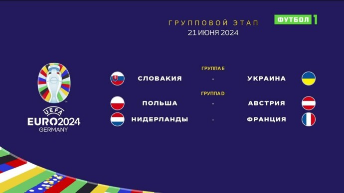 Чемпионат Европы-2024. Обзор матчей 21.06.2024 (видео)