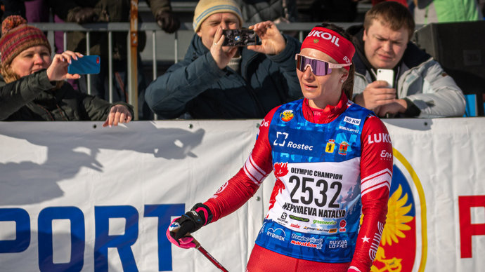 Терентьев и Непряева выиграли золотые медали в спринте на чемпионате России по лыжным гонкам