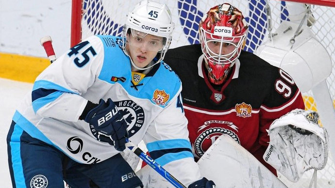 «Витязь» победил «Сибирь» и прервал серию из 7 поражений подряд в КХЛ