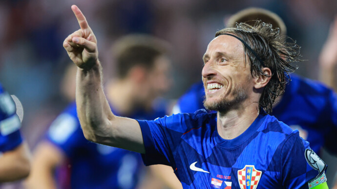Модрич пятый раз в карьере отобрался на чемпионат мира в составе сборной Хорватии