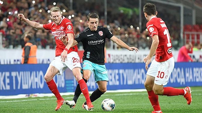 «Спартак» вновь обыграл «Тун» и вышел в плей-офф квалификации Лиги Европы