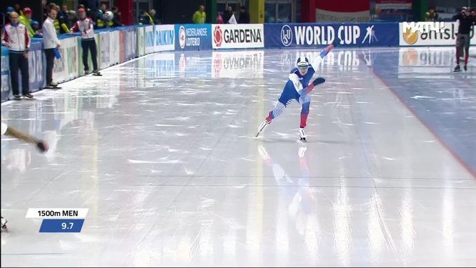 Чемпионат Европы. Забег Сергея Трофимова и Шейна Уильямсона на 1500 м (видео)