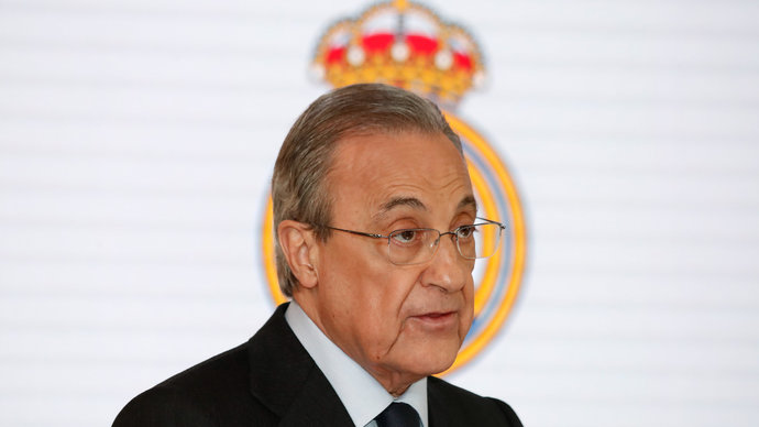 Источник: «Реалу» запретят участвовать в еврокубках, пока Перес не уйдет в отставку
