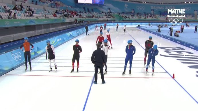 Руслан Захаров не смог пройти в финал масс-старта (видео). ОИ-2022. Конькобежный спорт (видео)