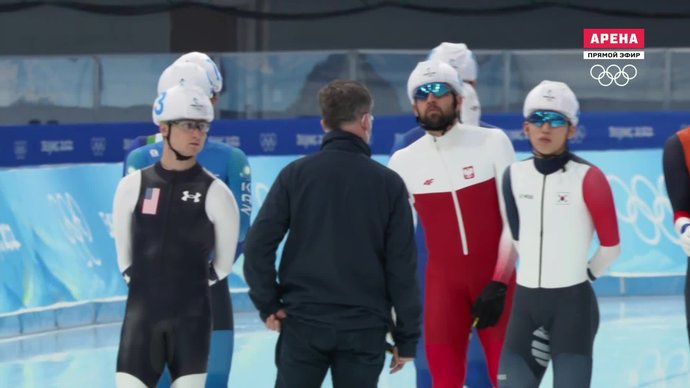 Даниил Алдошкин вышел в финал масс-старта (видео). ОИ-2022. Конькобежный спорт (видео)