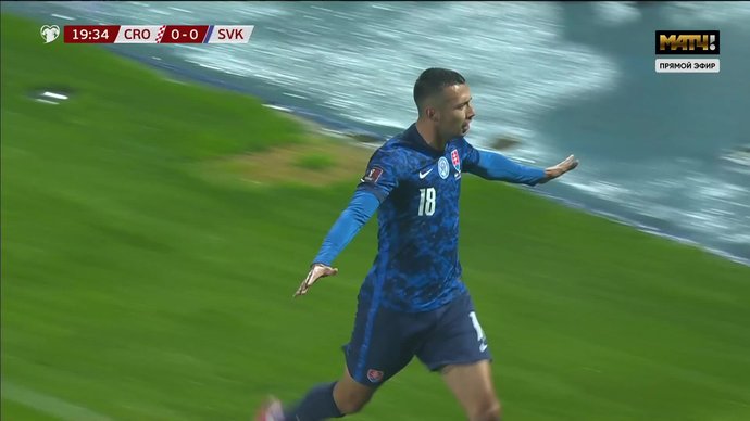 Хорватия - Словакия. 0:1. Иван Шранц (видео)