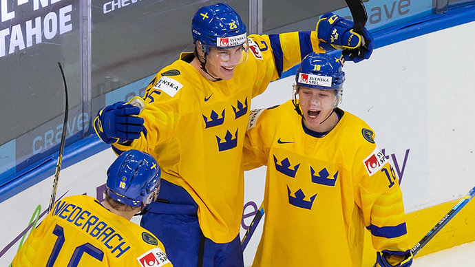 Швеция назвала состав на матч МЧМ-2022 по хоккею против России