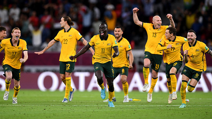 Сборная Австралии по пенальти победила перуанцев и вышла в финальную часть ЧМ-2022 в Катаре