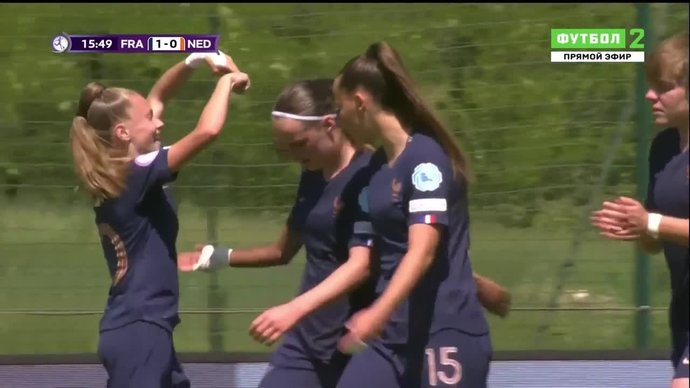 Франция-м - Нидерланды-м. Голы (видео). Чемпионат Европы. Женщины. Футбол (видео)