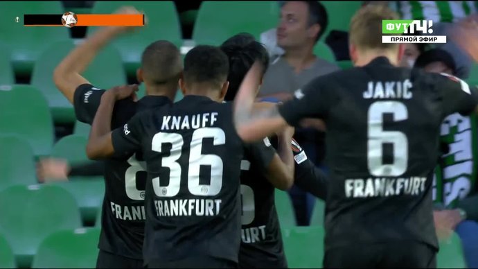 Бетис - Айнтрахт. 1:2. Гол Даити Камада (видео). Лига Европы. 1/8 финала. Футбол (видео)