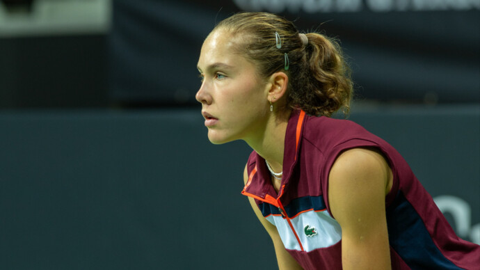 Россиянка Эрика Андреева проиграла француженке Ферро на старте турнира в Страсбурге
