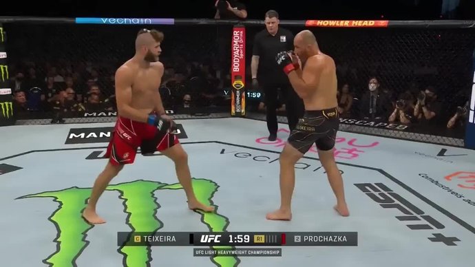 Гловер Тейшейра vs Иржи Прохазки (видео). UFC. MMA/Единоборства (видео)