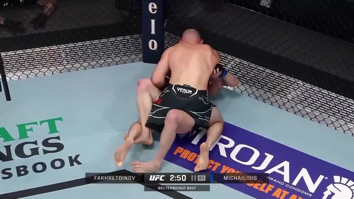Ринат Фахретдинов vs Андреас Михалидис (видео). UFC Fight Night. MMA/Единоборства (видео)