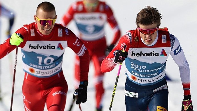 Маркус Крамер — о Большунове и Клебо: «Лыжным гонкам очень повезло, что сейчас есть два таких суперсильных спортсмена»