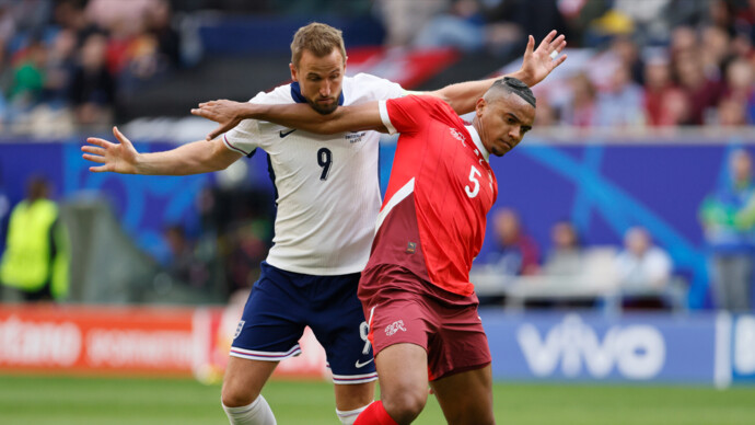 Сборные Англии и Швейцарии в серии пенальти определят полуфиналиста ЕВРО‑2024