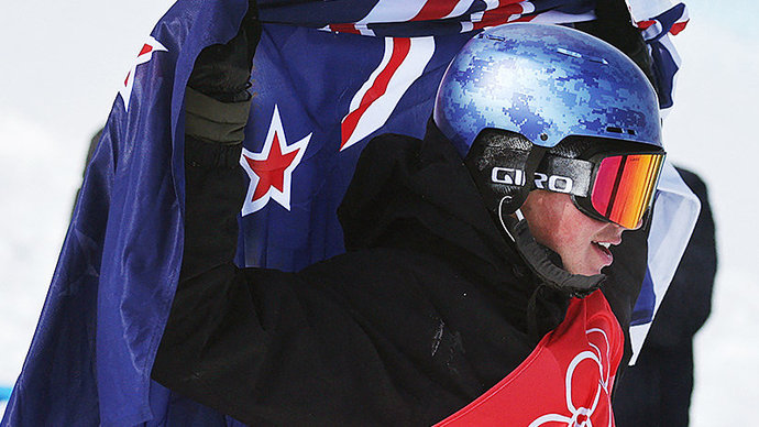 Новозеландский фристайлист Портеус выиграл золото Олимпиады в хафпайпе