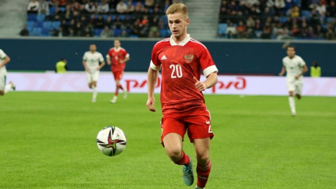 Сергей Пиняев стал самым молодым автором гола в истории сборной России по футболу