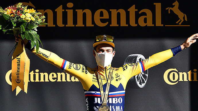 Роглич выиграл четвертый этап «Тур де Франс», Закарин — 54-й