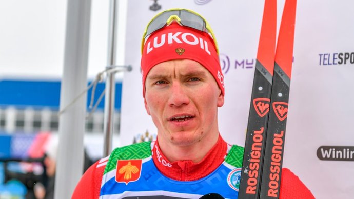 Большунов и Терентьев победили в командном спринте на чемпионате России по лыжным гонкам