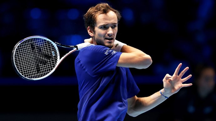 Теннисист Даниил Медведев показал подготовку к предстоящему сезону