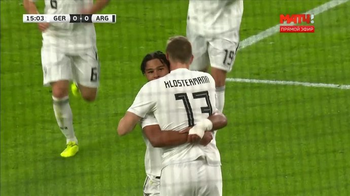 Германия - Аргентина. 1:0. Серж Гнабри (видео)