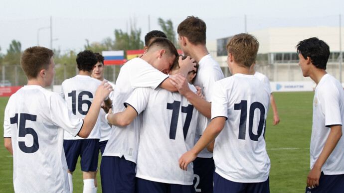 Юношеская сборная России по футболу обыграла сербов и стала победителем турнира развития УЕФА