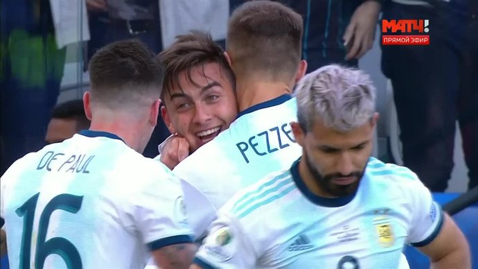 Аргентина - Чили - 2:1. Голы и лучшие моменты (видео)