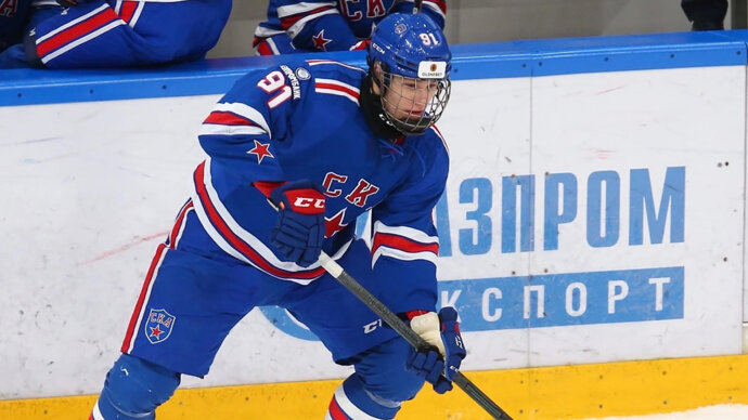 Четверо россиян выбраны в первом раунде драфта НХЛ 2024 года