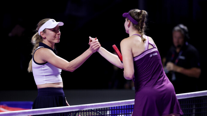 Александрова проиграла Рыбакиной в матче Итогового турнира WTA