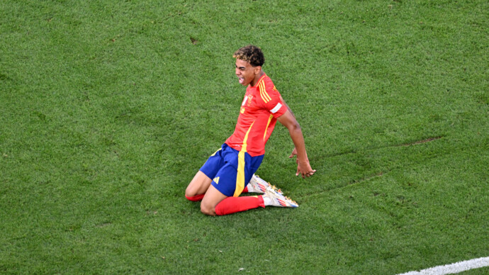 Ламин Ямаль из сборной Испании стал самым юным автором гола в истории чемпионатов Европы по футболу