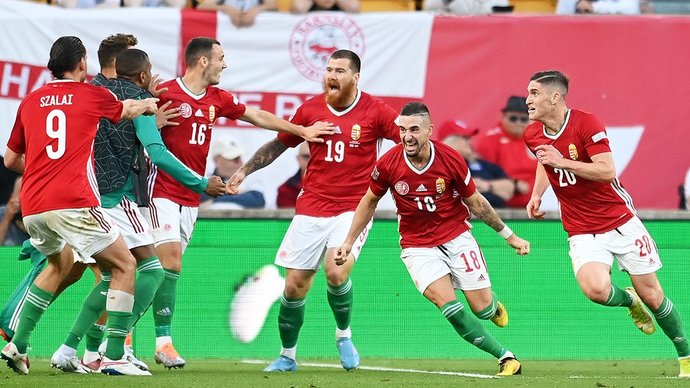 Сборная Германии победила итальянцев в матче Лиги наций, команда Венгрии на выезде разгромила англичан