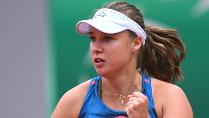 Россиянка Блинкова пробилась в четвертьфинал теннисного турнира в Бад‑Хомбурге