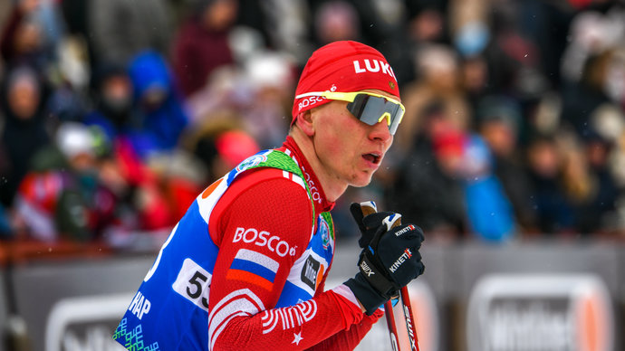 Александр Большунов выиграл марафон на чемпионате России в Сыктывкаре
