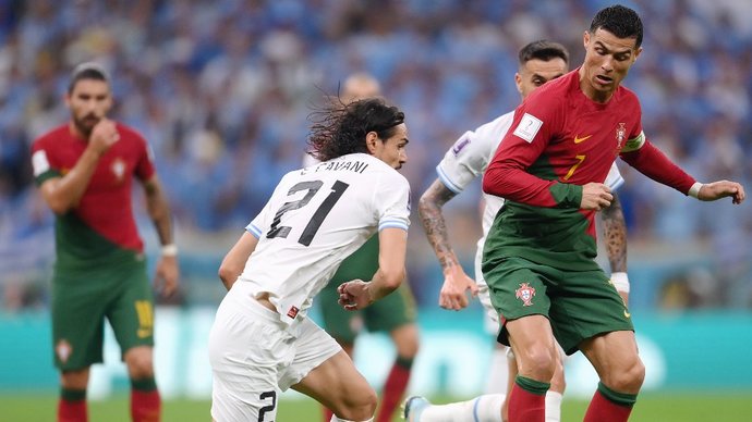 Сборная Португалии по футболу победила уругвайцев и обеспечила себе выход в 1/8 финала ЧМ-2022