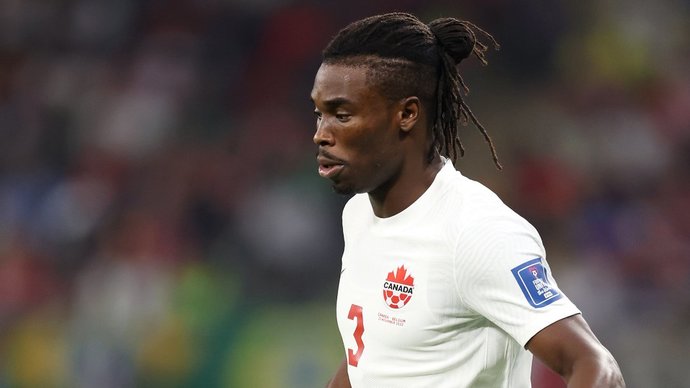 Бельгия — Канада — 1:0: канадский защитник Адекубге заменил Ларея в матче ЧМ-2022