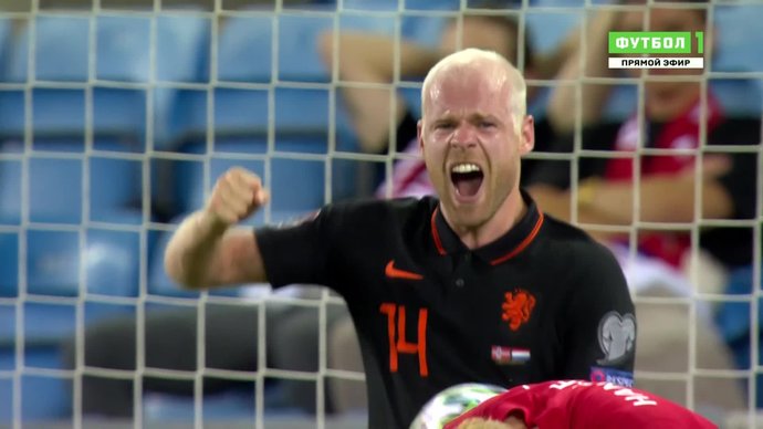 Норвегия - Нидерланды. 1:1. Дави Классен (видео)
