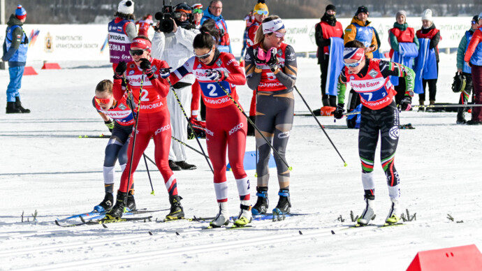 Чемпионат России по лыжным гонкам, женская эстафета, когда начало, где смотреть онлайн 22 марта