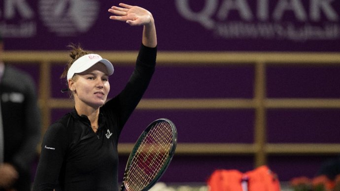Кудерметова смогла взять всего один гейм в полуфинальном матче против Швентек в Дохе