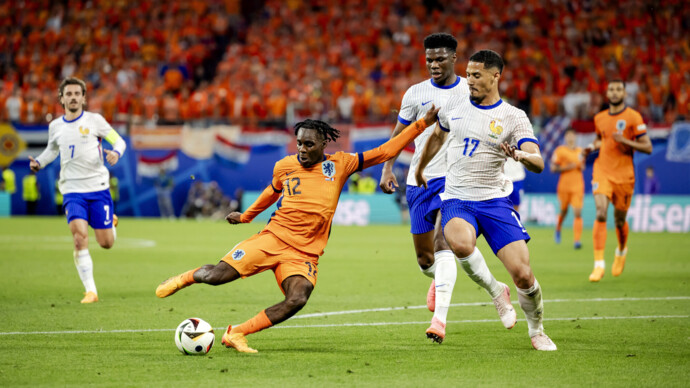 Сборные Нидерландов и Франции сыграли вничью в матче ЕВРО‑2024